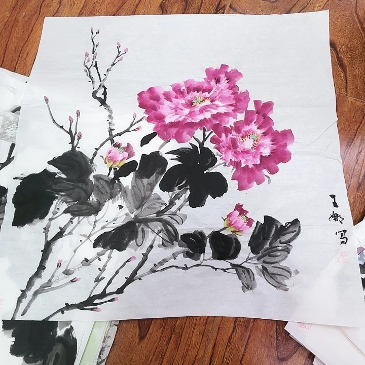 国画书法作品多次参加全国