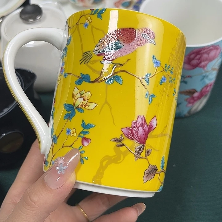 鸟语花香杯子。。。。？