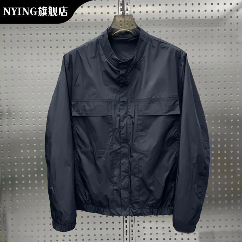 NYING日系简约工装夹克男秋冬高级感百搭休闲棒球服轻奢帅气外套