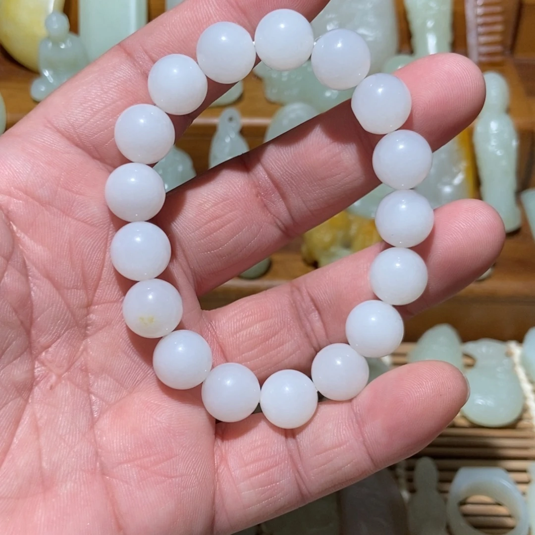 顺***1和田玉未镶嵌颈饰