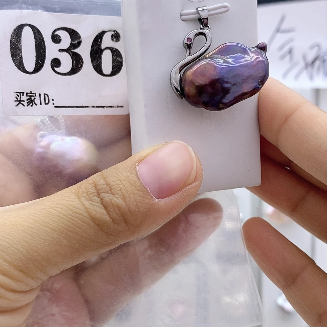 淡水珍珠颈饰钛钢