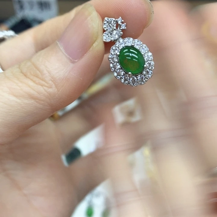 颈饰未镶嵌翡翠项链3