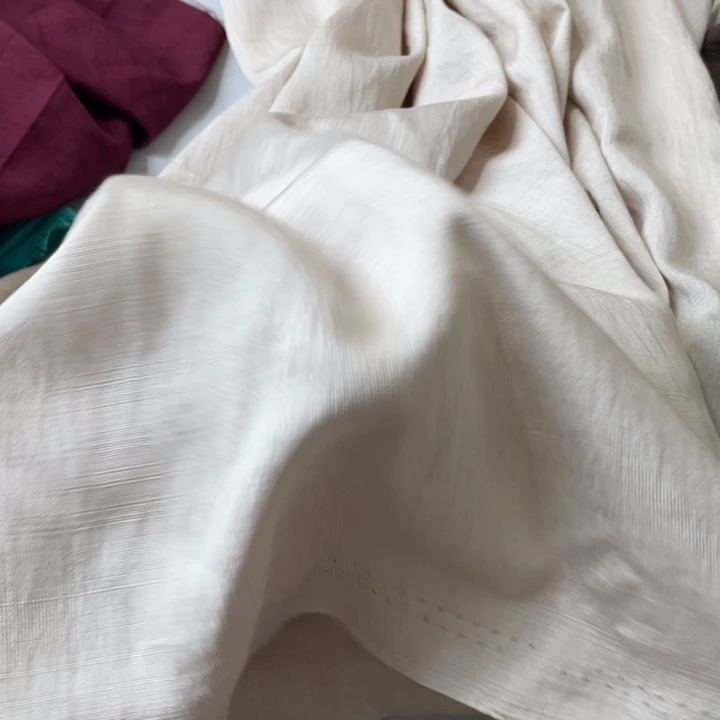 天丝（莱赛尔纤维）杏色棉麻1.5米