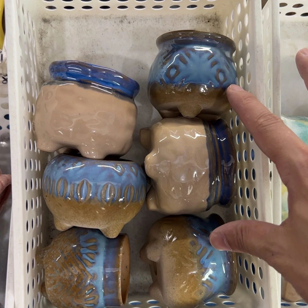 陶瓷多肉小花盆@@2075