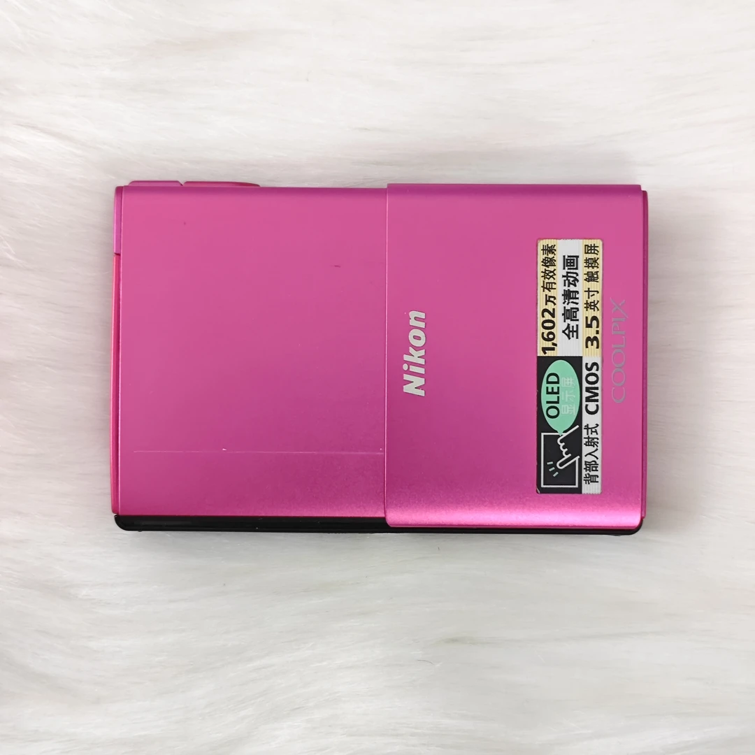 9新 Nikon/尼康 s100 出片清晰冷白皮1610w像素 配件齐全