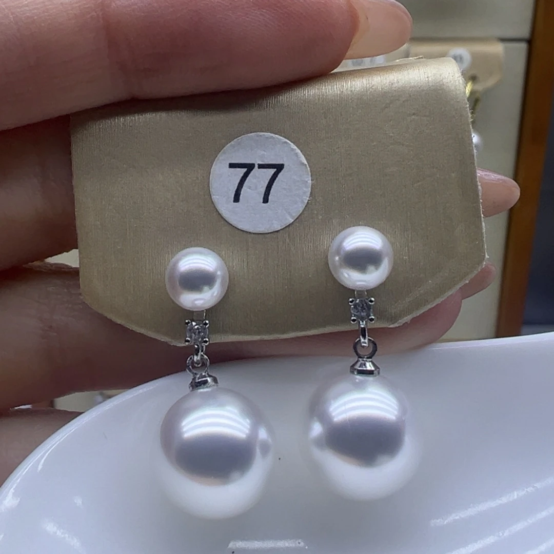 未镶嵌耳饰淡水珍珠