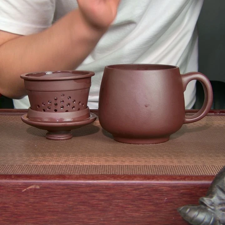 茶杯紫砂高货放漏