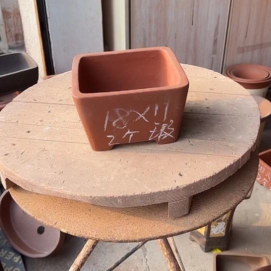 紫砂花盆透气花盆