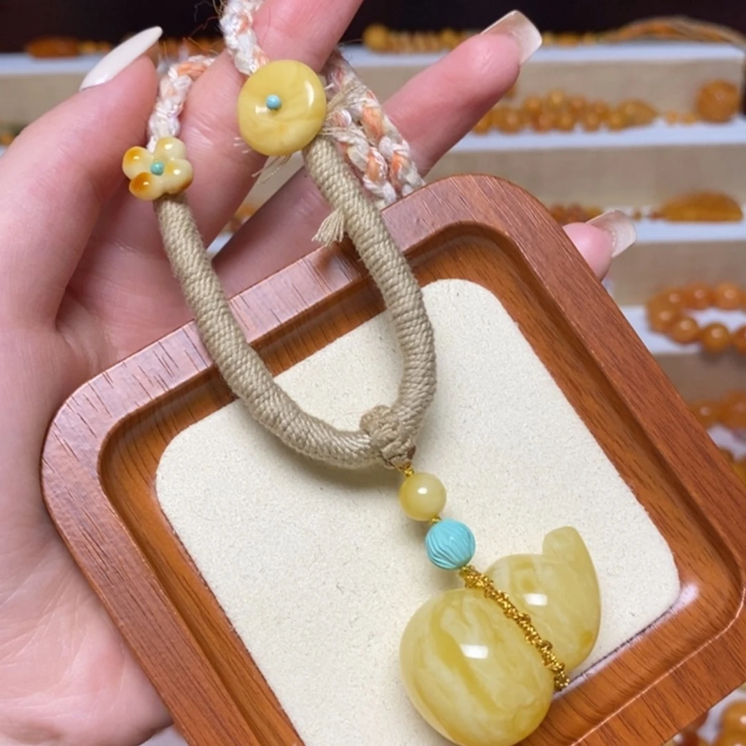 【闪购商品】未镶嵌颈饰蜜蜡项链