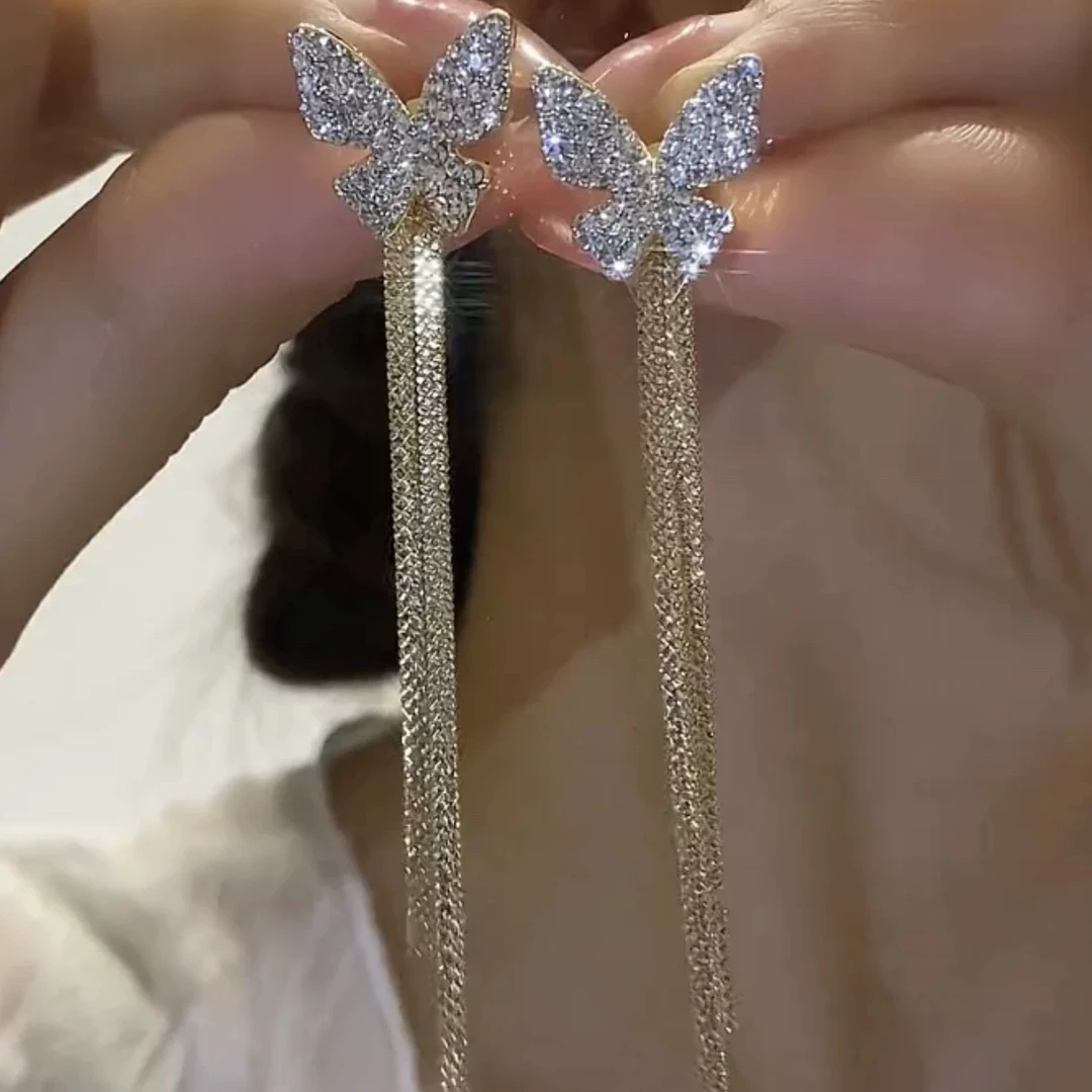 铜合金耳饰 【Q69】气质轻奢百搭简约简约优雅精致网红设计师耳环