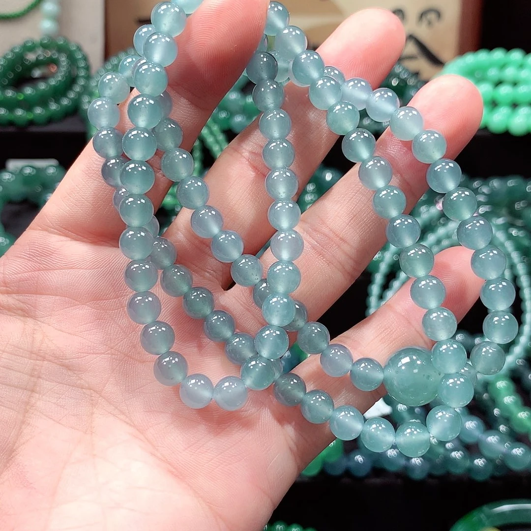 未镶嵌手链翡翠卡7