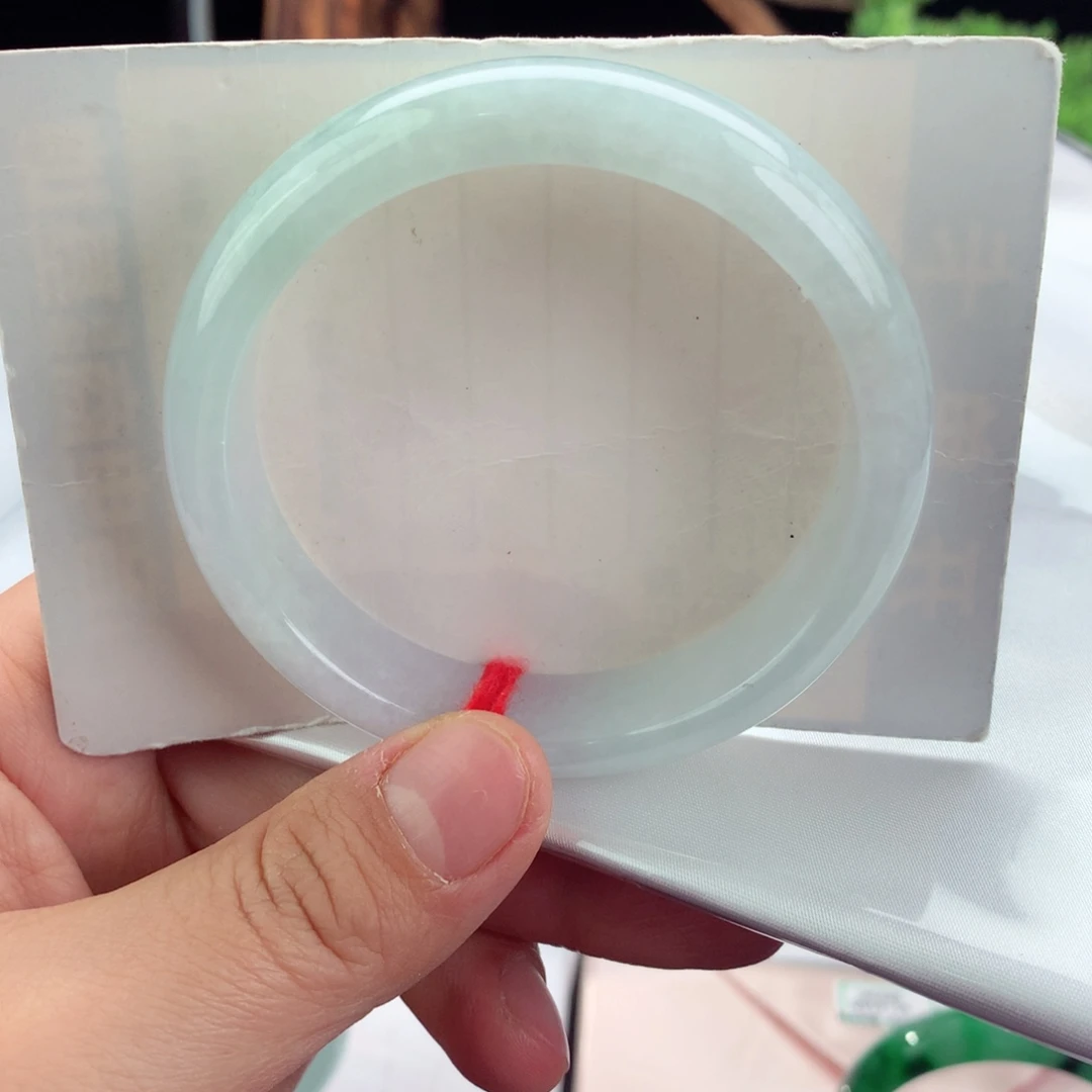 翡翠未镶嵌手镯纯天然缅甸