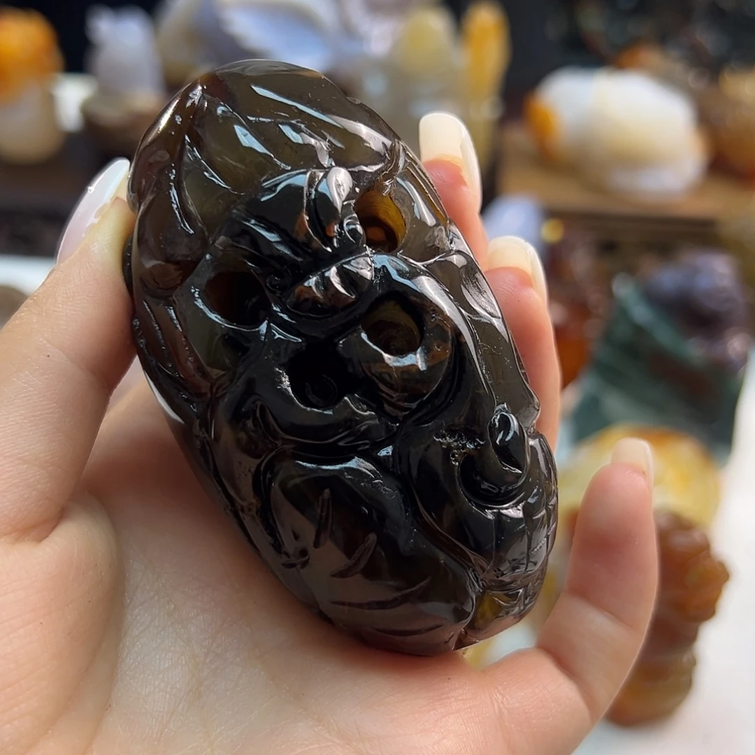 玛瑙/玉髓未镶嵌颈饰