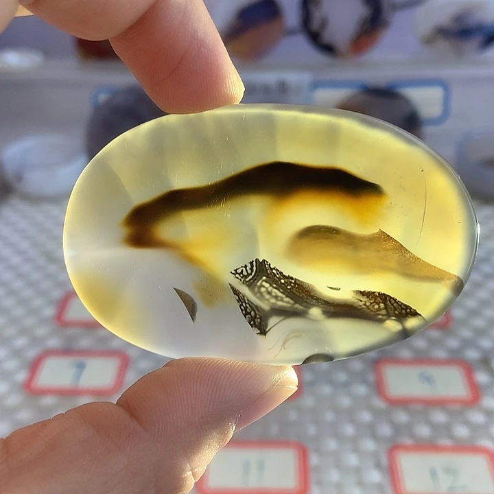 玛瑙/玉髓合金颈饰