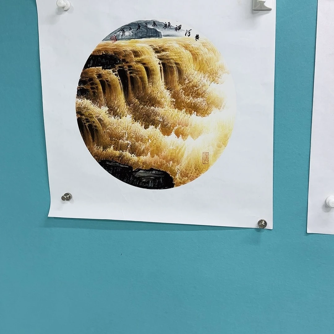 国画李文军教授作品