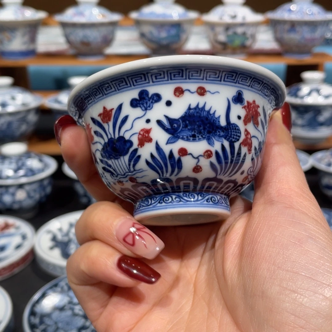 骑***景景德镇陶瓷手工艺术