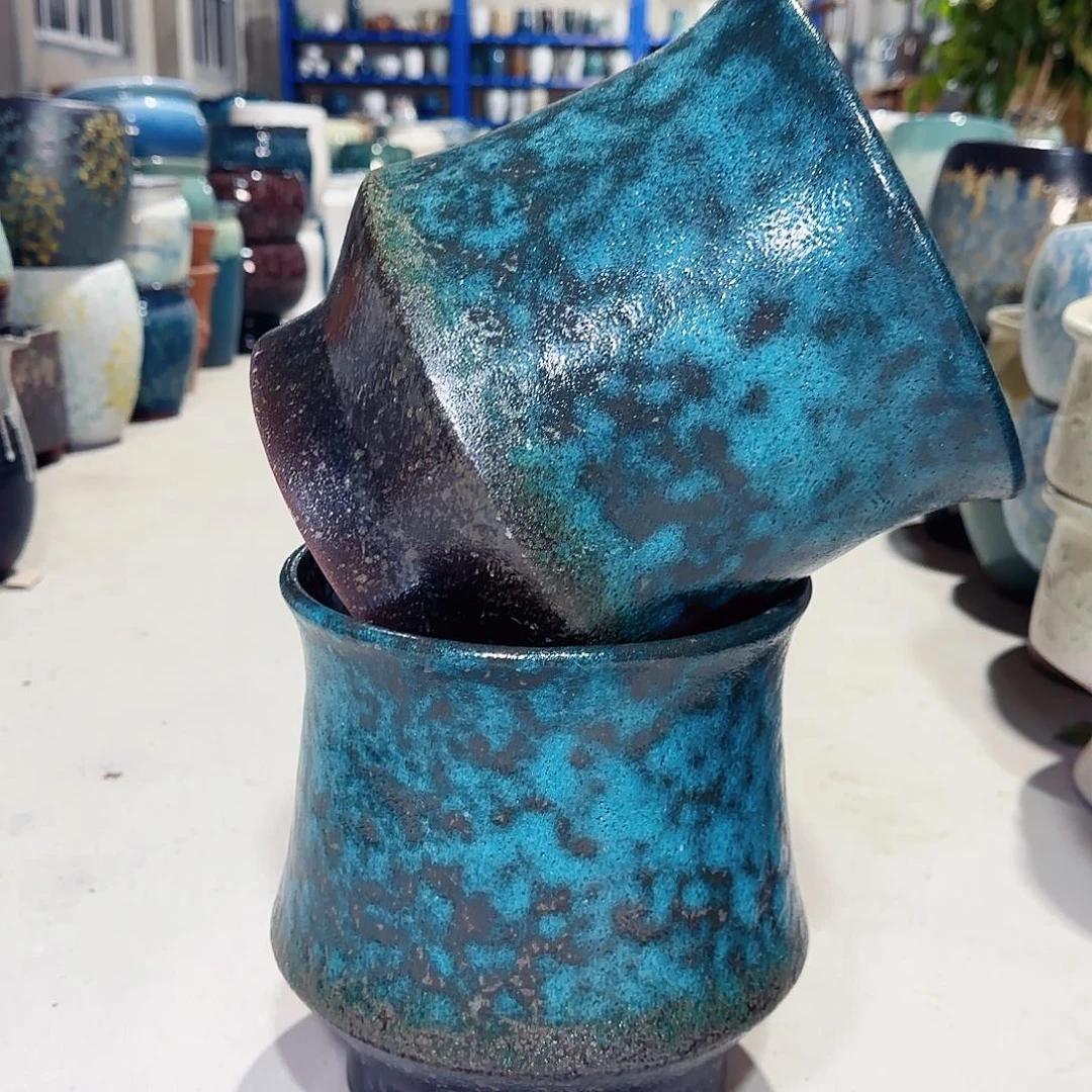 花盆紫砂高21口19