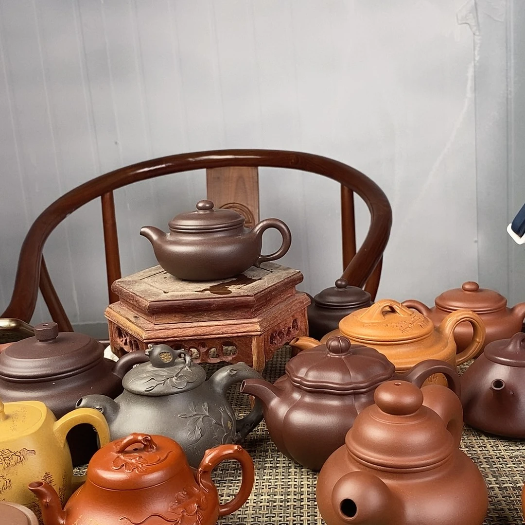 智***语紫砂茶壶宜兴紫砂壶茶壶老丁山紫砂