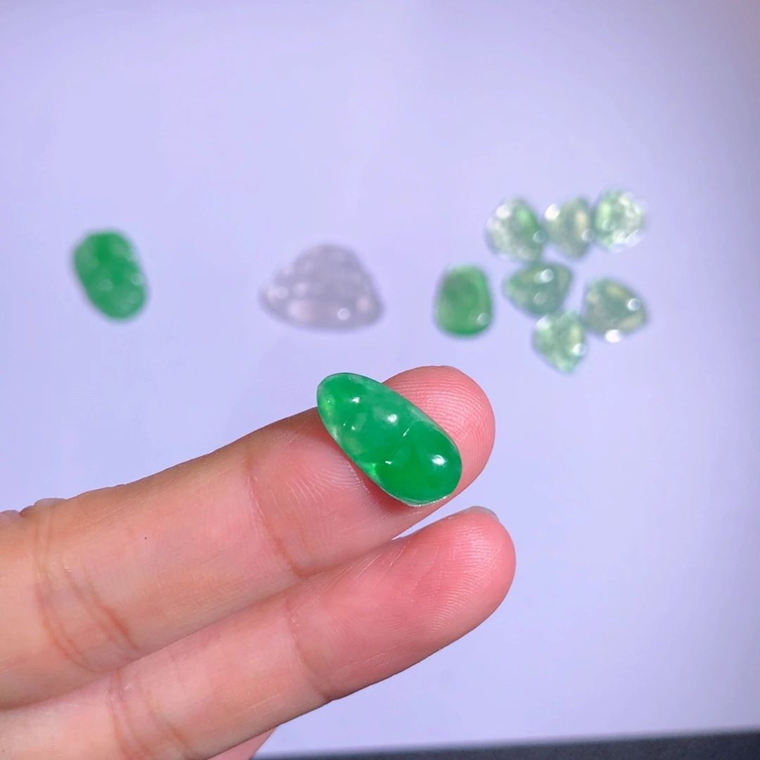 翡翠未镶嵌项链翡翠