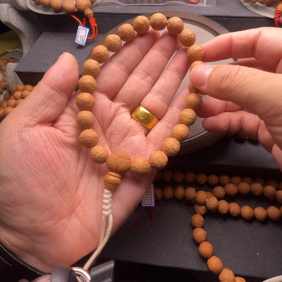 守***6手串凤眼菩提尼泊尔凤眼