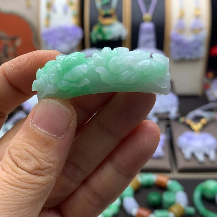 未镶嵌手链翡翠翡翠手牌