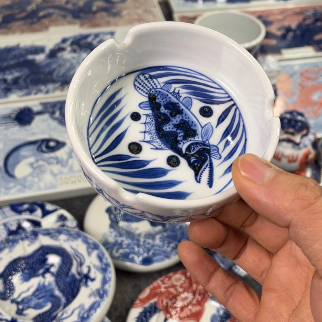 景德镇陶瓷手工手绘