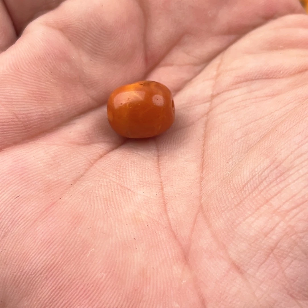 蜜蜡颈饰未镶嵌一****～