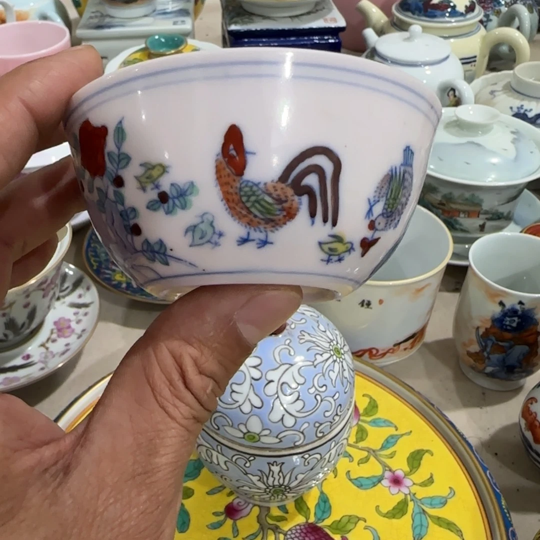 手绘瓷器全部处理