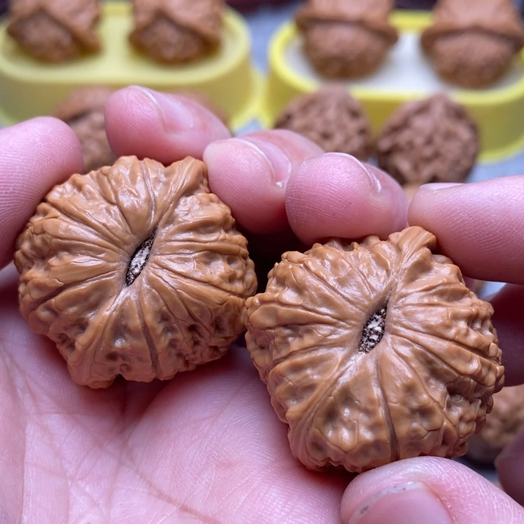 文玩核桃把件鸡***得36精品乾隆磨