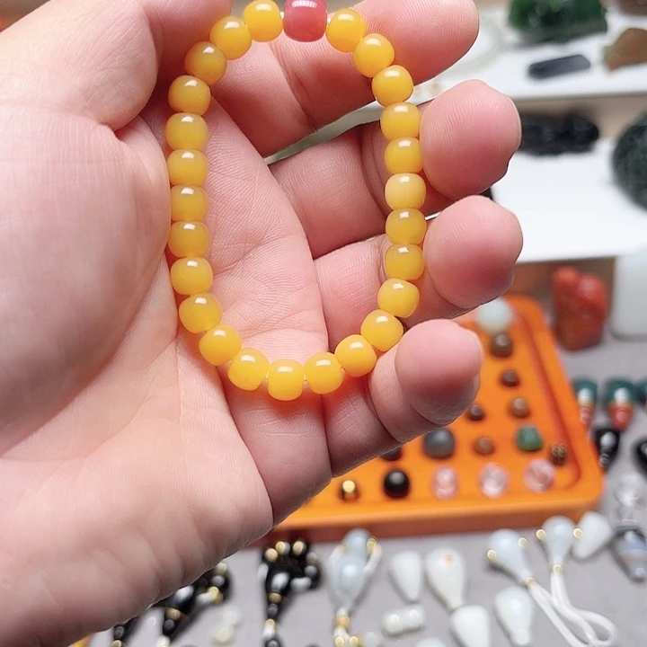 石英质玉未镶嵌手链