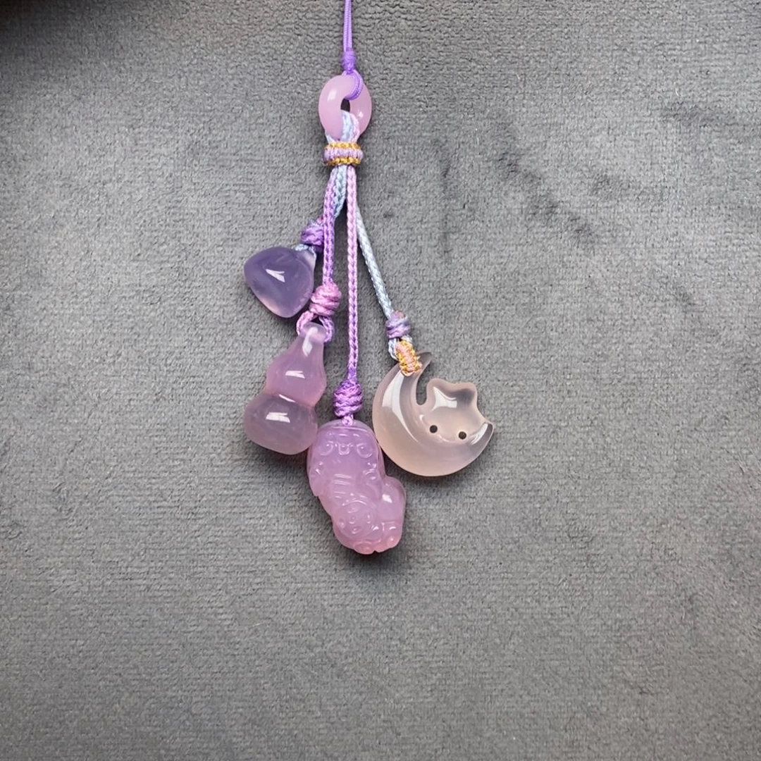 玛瑙/玉髓未镶嵌车挂