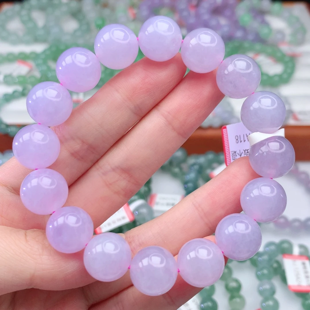 翡翠手链未镶嵌翡翠13mm