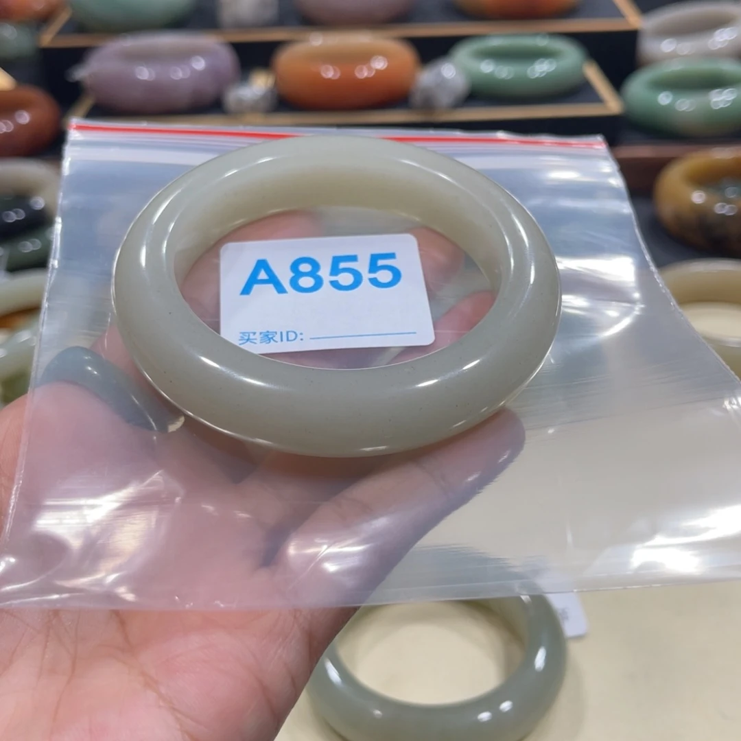 未镶嵌手镯石英岩玉明***好