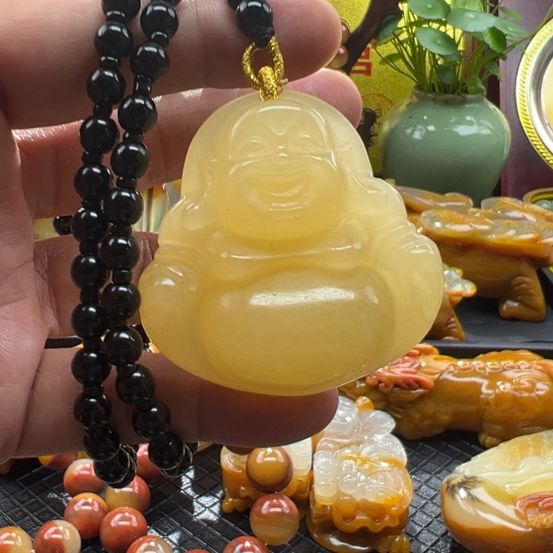石英质玉未镶嵌颈饰