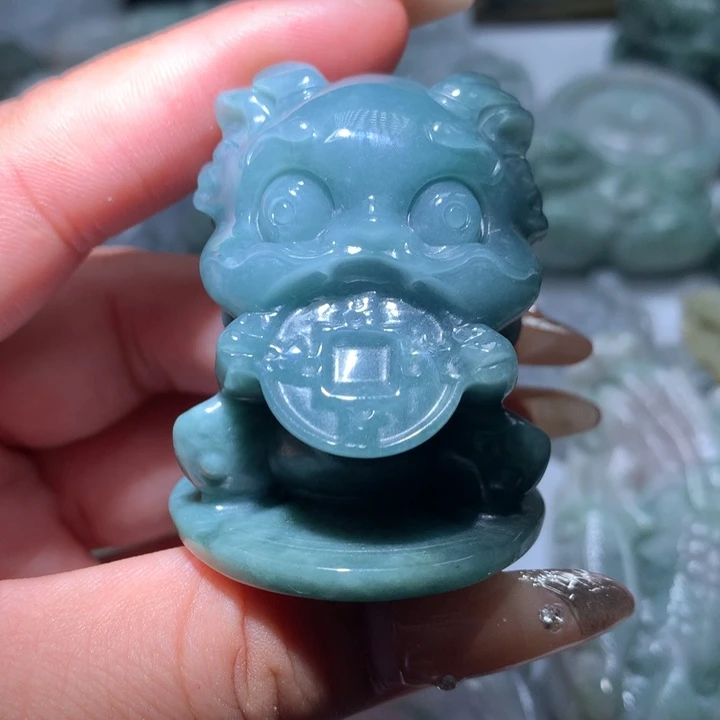翡翠未镶嵌颈饰保真天然A货翡翠