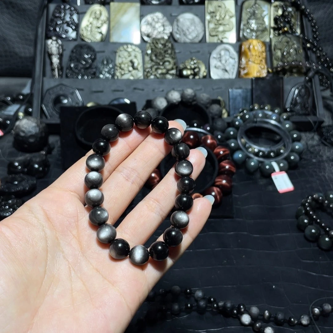 黑曜岩手链未镶嵌上**佳