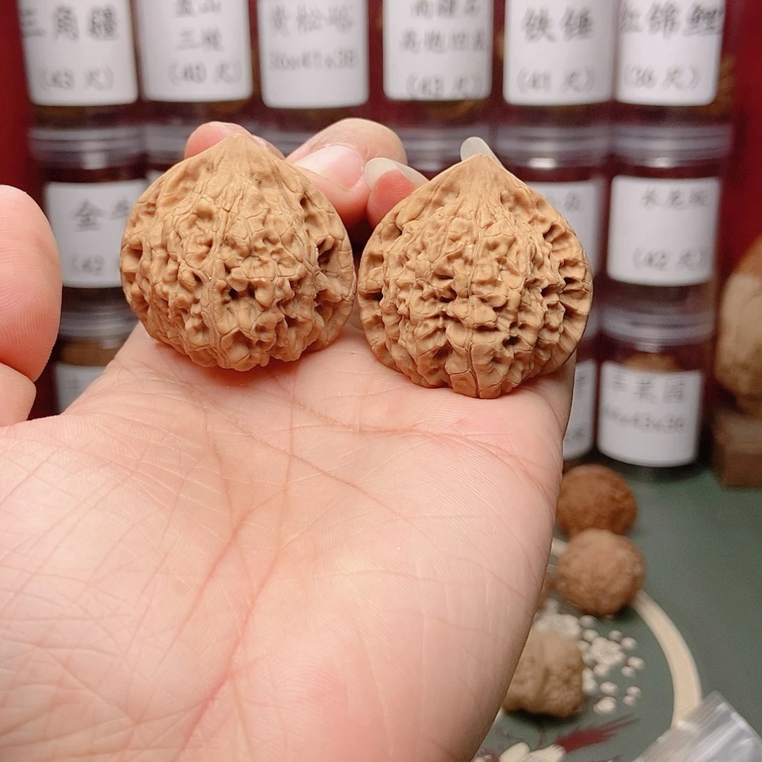 文玩核桃把件官帽