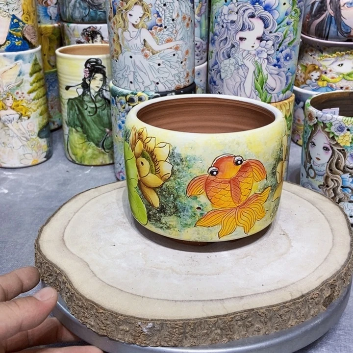 景德镇艺术手绘作品