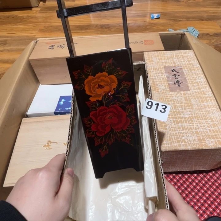 瓷片呀工艺品摆件瓷器摆件正能量