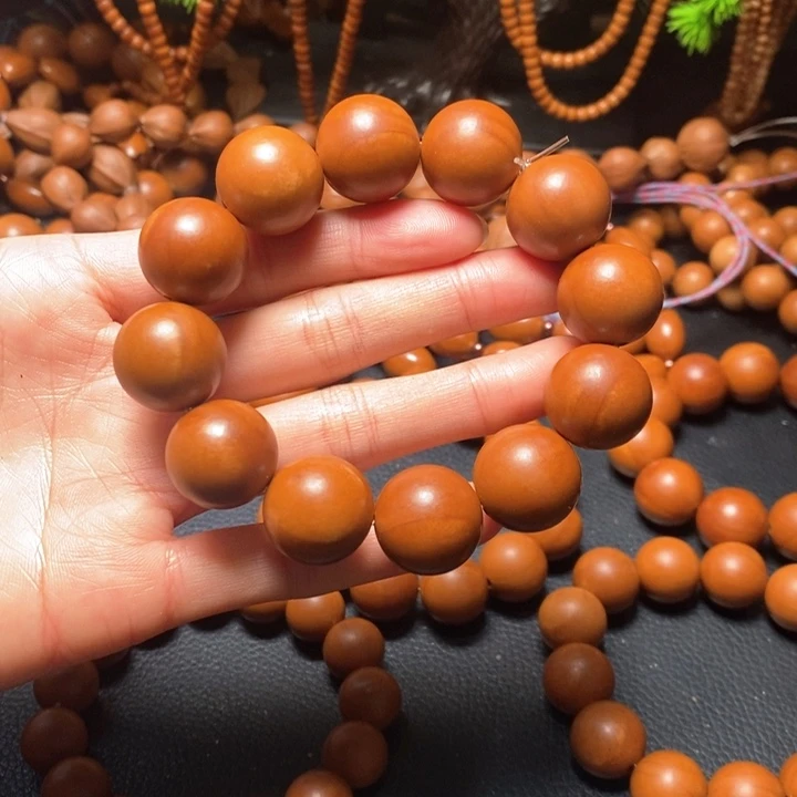 橄榄核手串1.9尺寸树王料