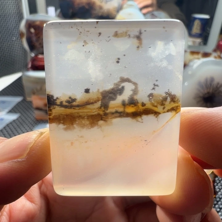 未镶嵌玛瑙/玉髓珠宝奇石