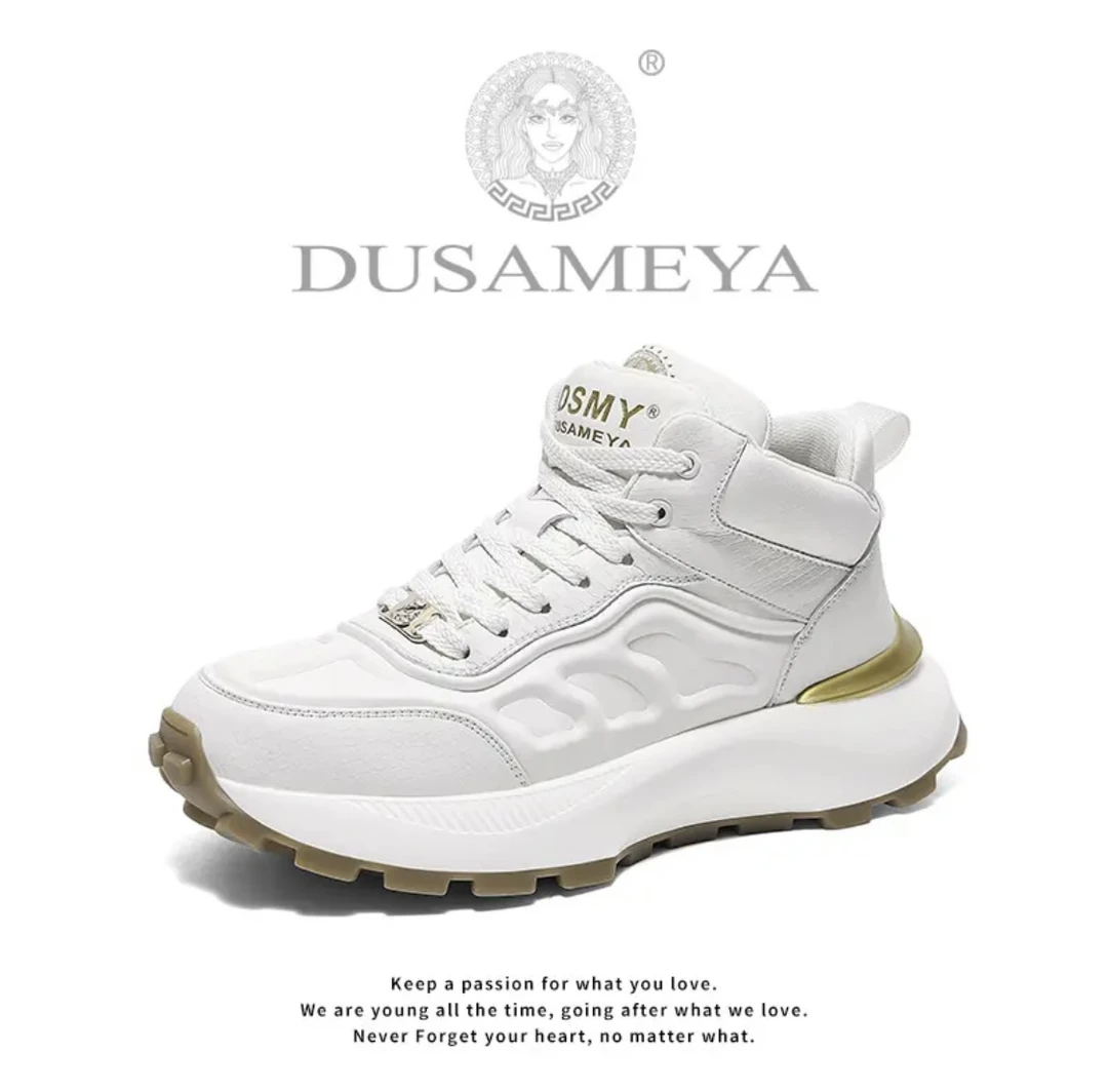 秋冬男士时尚潮流厚底户外百搭保暖休闲鞋运动鞋6702