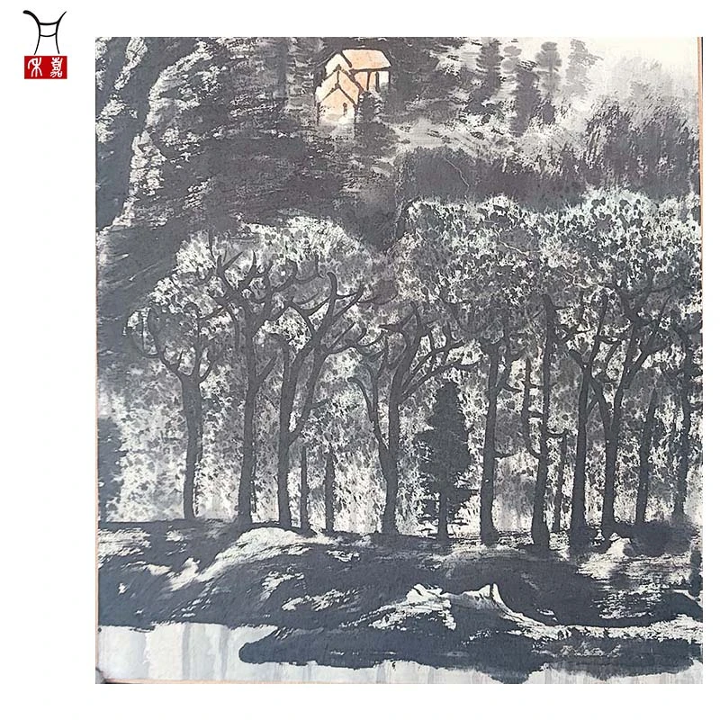 O1063山水卡板45x33/1.3平尺