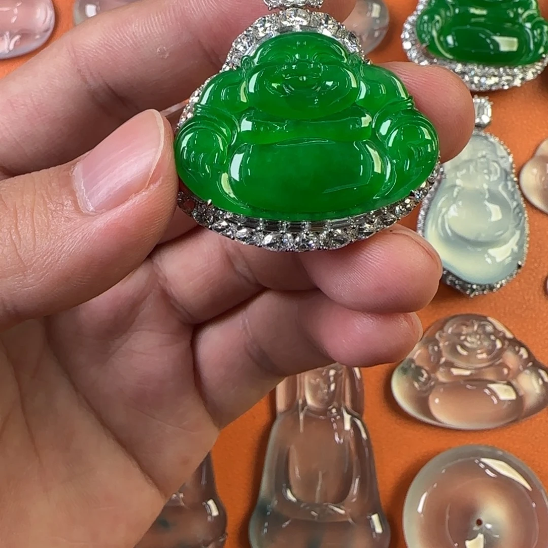 定制翡翠未镶嵌天然