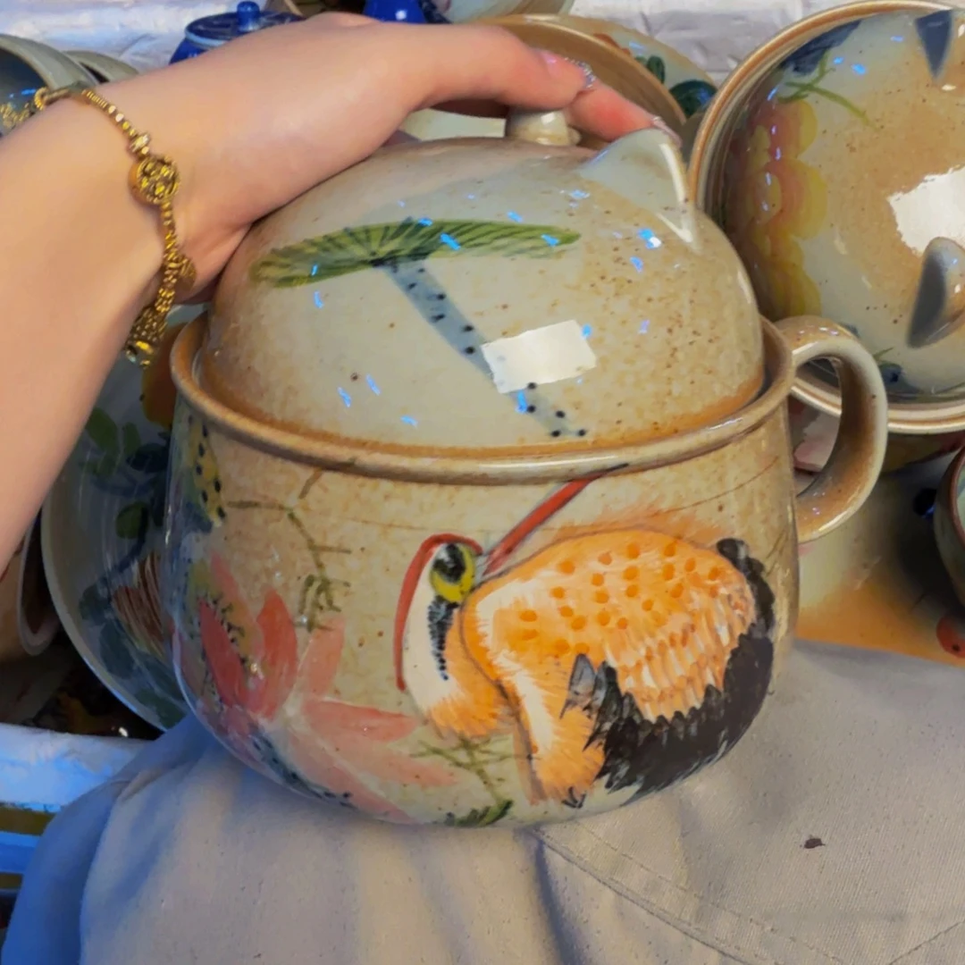 瓷片景德镇陶瓷手工手绘