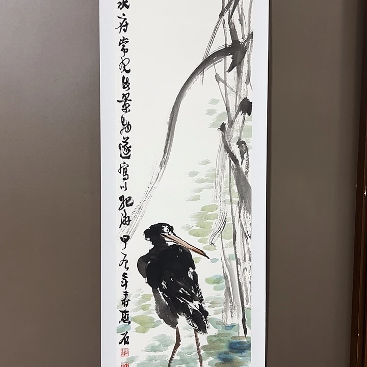 国画陈连平  手绘原创