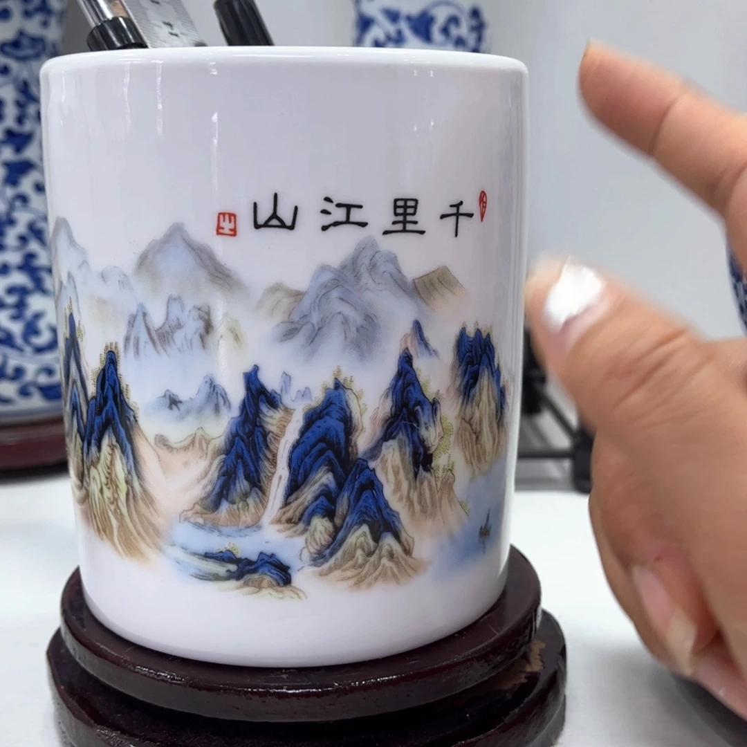 景德镇陶瓷花瓶摆件
