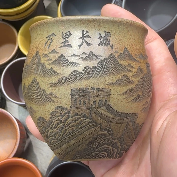 茶杯紫砂全手工制作工艺