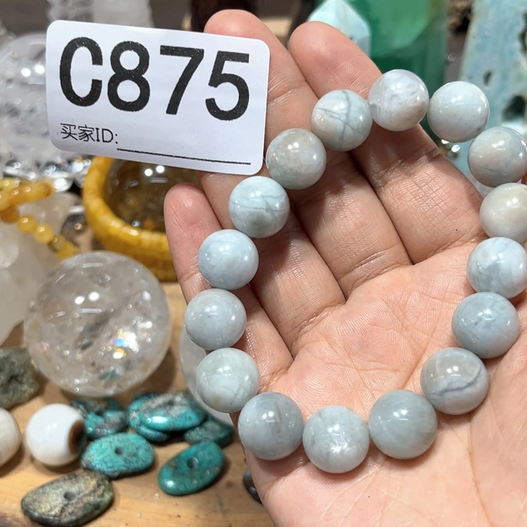 未镶嵌珠宝半成品水晶走*心多样性发其一微瑕