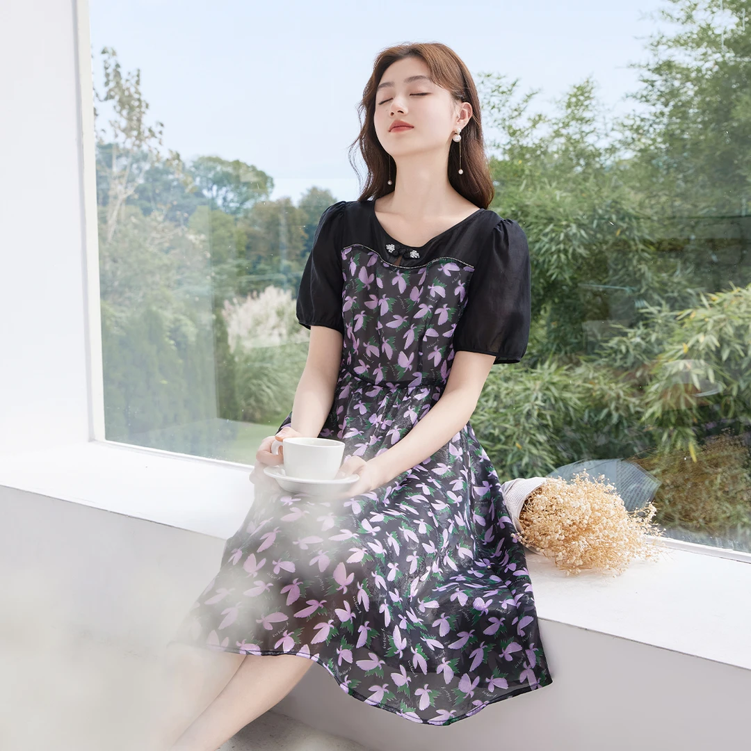 【直播专享】Q3041298连衣裙 香影休闲白搭时尚显瘦夏新款